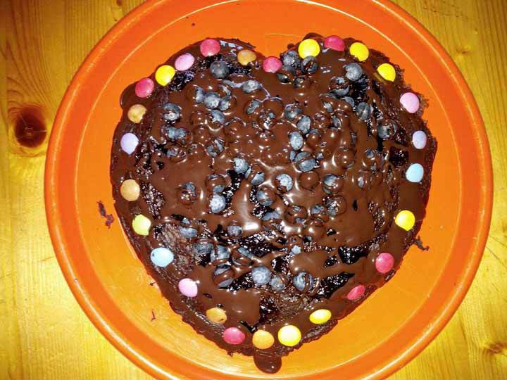 brownies -con - patata - dolce 